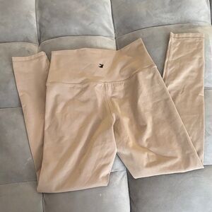 Glyder Pure Beige High-Waisted 7/8 Leggings size small